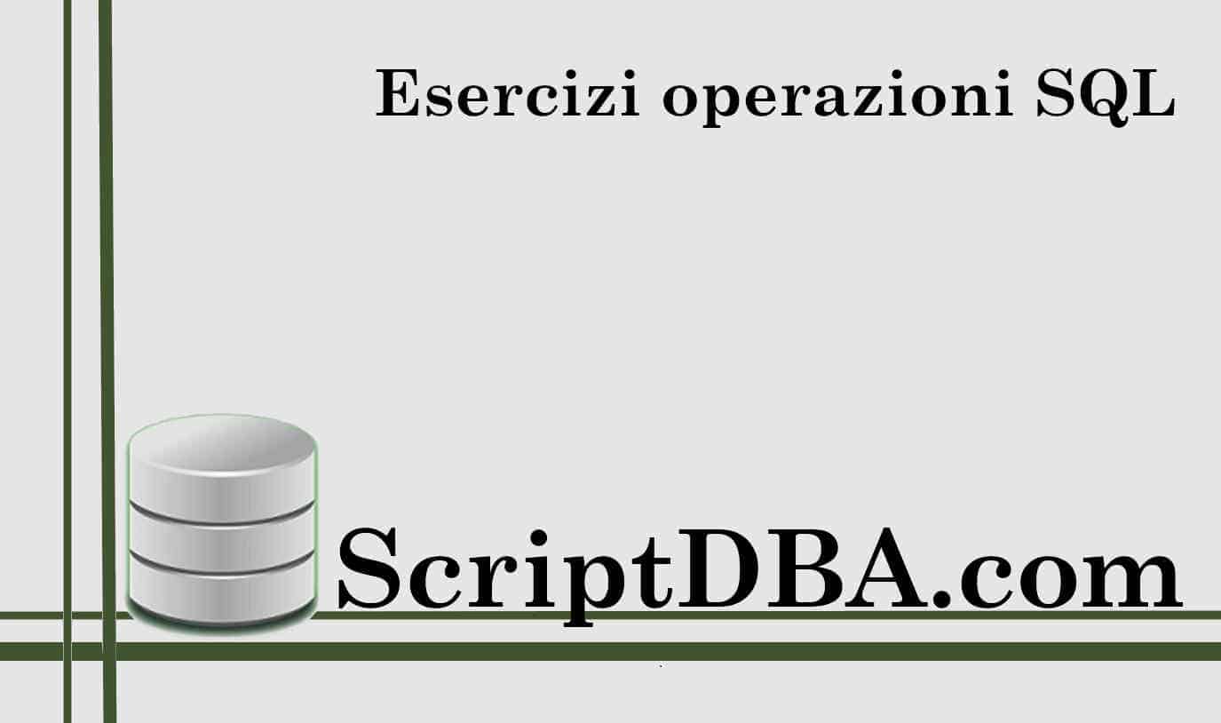Protetto: SQL Operations exercises