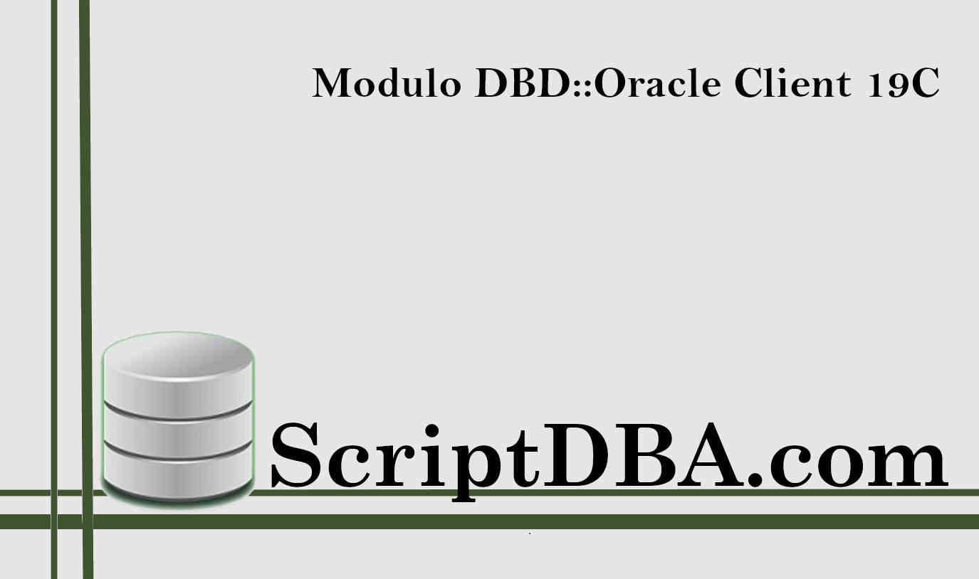 Modulo DBD::Oracle Client 19C
